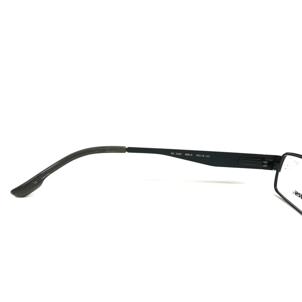 Skechers Eyeglasses Frames SK3060 MBLK Matte Black Rectangle Wire Rim 50-18-140